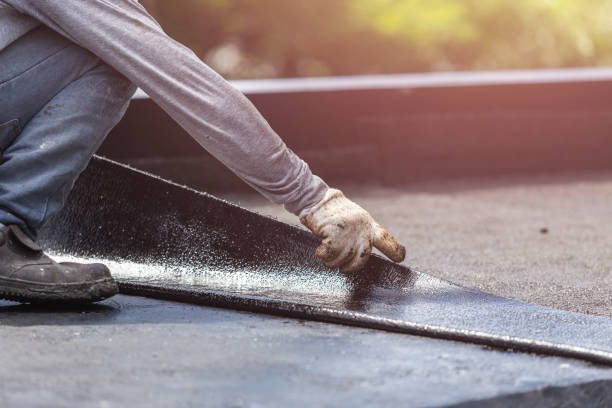 Professional Waterproofing technician working in Jackson, NJ